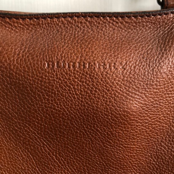 Burberry Slane Leather Tote - Picture 3 of 8